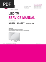 LG 32LN52 шасси LD36M PDF