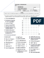 8°conducta de Entrada MATEMATICAS