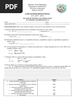 2nd Quarter Gen Math