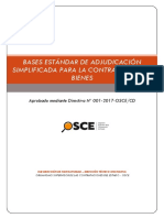 Bases Estándar de Adjudicación Simplificada para La Contratación de Bienes Cemento