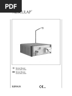 Aesculap ElanEC GA835 - Service Manual