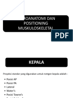 Radioanatomi Dan Positioning Sistem Muskuloskeletal