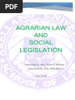 Reviewer - Agrarian Law and Social Legislation-1