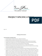 Project Specifications: Page 1 of 7