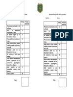 Rúbrica de Evaluación Ciencias Naturales Disertacion