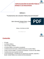 Modulo Fundamentos Gestion Publica BPB