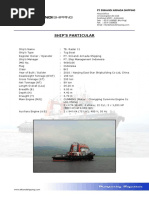 Ship's Particular - TB. Radar 11