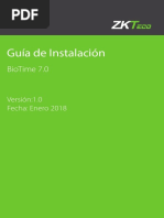 BioTime 7.0 - Guia de Instalacion