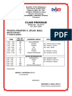 Class Program g6