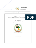 AfCFTA Business Forum Program PDF