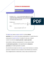 Sistema de Generadores