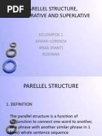 Parellel Structure