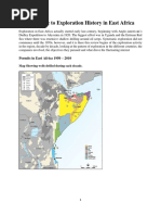 A Map Guide To Exploration History in East Africa