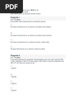 Quiz Semana Tres Finanzas Corporativas Corregido