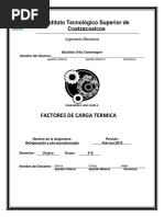 Factores de Carga Termica