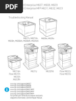 M607 M608 M609 Troubleshooting Manual