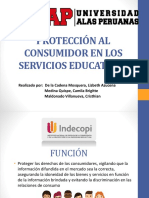 Derecho Del Consumidor SERVICIOS EDUCATIVOS