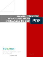 Manual Técnico - Estocagem, Manuseio e Instalação de Geotêxtil