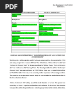 Compare and Contrast Essay of "Dulce Et Decorum Est" and "Anthem For Doomed Youth"