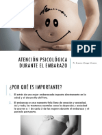 Atención Psicológica Durante El Embarazo