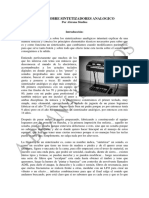 Curso Sobre Sintetizadores Analogico PDF