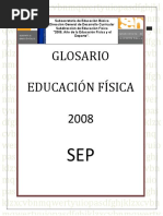 Glosario de La Educación Física PDF