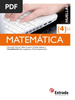 Huellas Matemática 4 INDICE - 14332015 - 093331