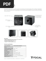 Cubevo Specification Sheet