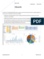 Advanced Excel - Excel 2016 Dashboards