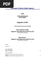 EASA ZeppelinNT LZ N07-100 Type Certificate