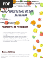 Toxicologia de Alimentos