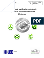 Manual para La Certificación en Industria Limpia Rev1