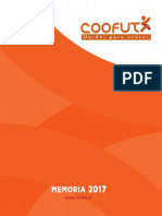 Memoria 2018 Cooperativa Mi Futuro Coofut