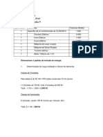 Trabalho de Instalações Elétricas Residenciais