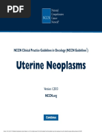 Uterine Neoplasms