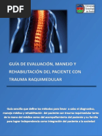 Trauma Raquimedular PDF