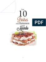 Los 10 Postres Mas Famosos Del Mundo