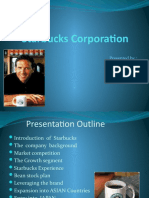 Starbucks Corporation PPT Ashok Lahoty