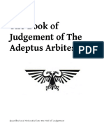 The Book of Judgement of The Adeptus Arbites