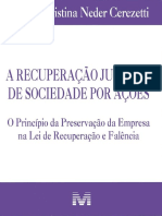 A Recuperacao Judicial de Sociedade Por Ac - Sheila Christina Nede Cerezetti