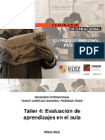 TALLER Mimi Bick PDF