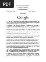 La Historia de Google