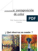 Yuxtaposicion de Color