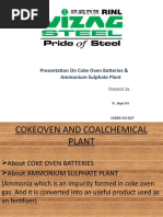 Presentation On Coke Oven Batteries & Ammonium Sulphate Plant