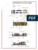 Conectores Externos de La Placa Madre