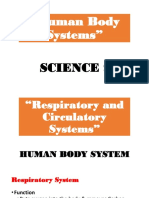 Human Body Systems PPT 2016