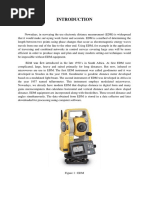 Background of Electronic Distance Measurement (EDM)