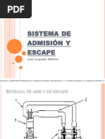 Sistema de Admisión y Escape