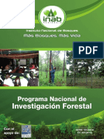 Programa Nacional Investigacion Forestal Inab