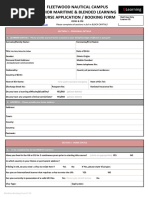 Maritime Booking Form 17.18